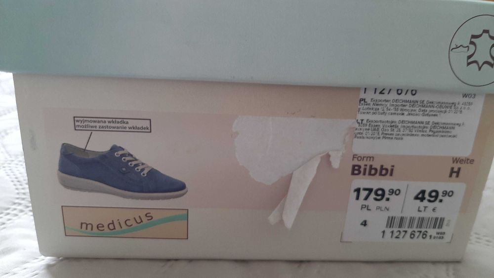 Sneakersy damskie rozm. 4