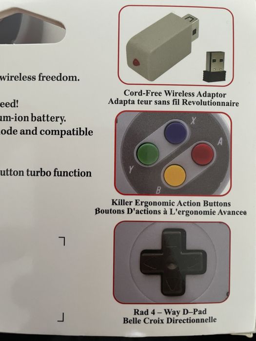 Wireless Retro Controllers with NES Adapter64750932775937122