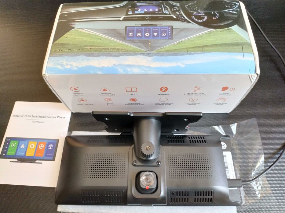 Видеорегистратор, планшет Podofo, Carplay, Android Auto, GPS, монитор