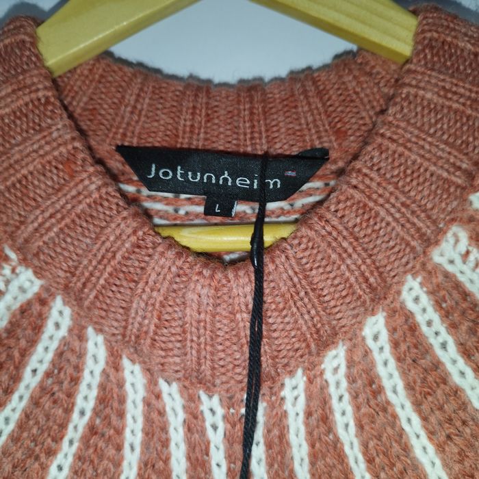 Nowy norweski sweter z wełny merino , rozm L