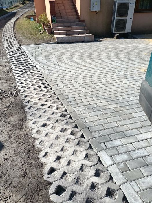 Ukladanie kostki brukowej