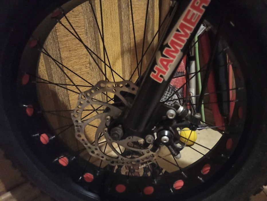 Фэтбайк Hammer в отличном состоянии