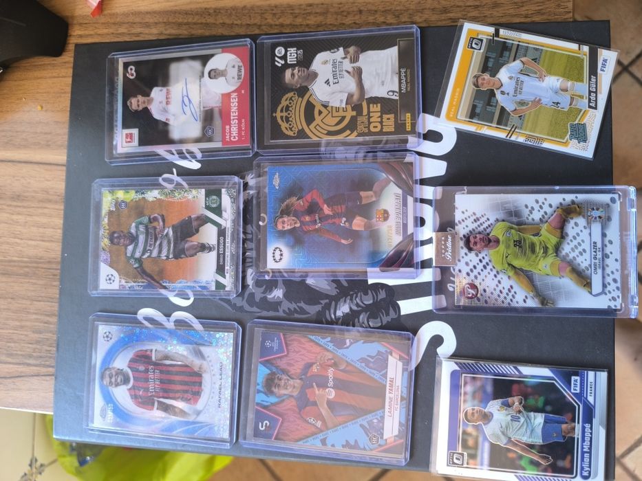 Coleção cartas futebol (Topps/ Panini)