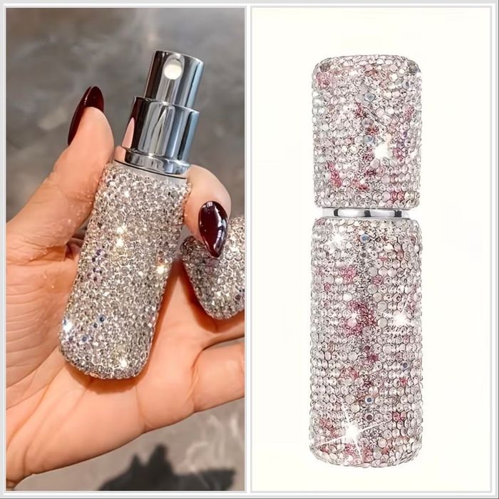 Флакони для парфумів 5 мл та 10 мл/Стильні атомайзери зі стразами