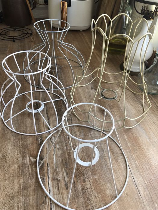 Szkielety do abazurow 4 sztuki