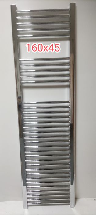 Grzejniki dekoracyjne łazienkowe chromowane chrom Nowy zawory +inne