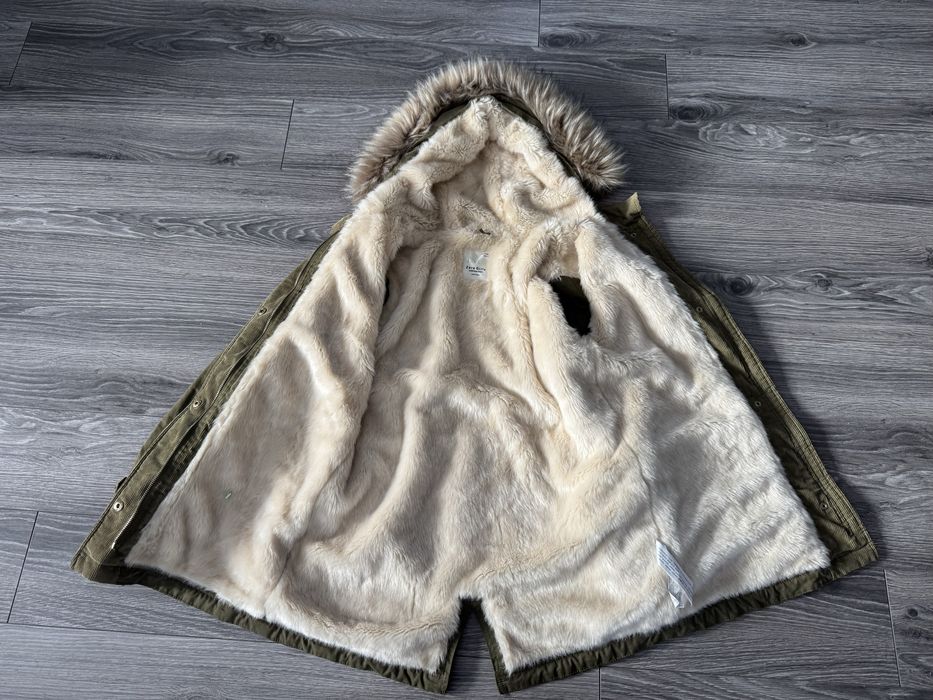 Kurtka zimowa ocieplana parka Zara 164