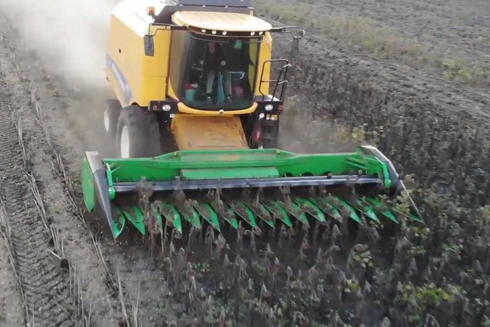 Соняшникова жниварка СХ-6 жатка Велесагро