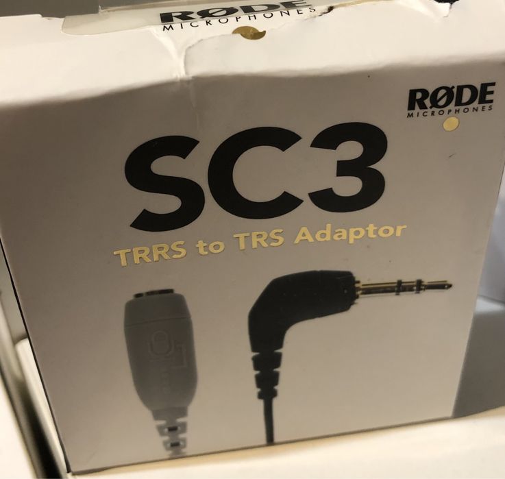 Conversor RODE SC3 TRRS to TRS