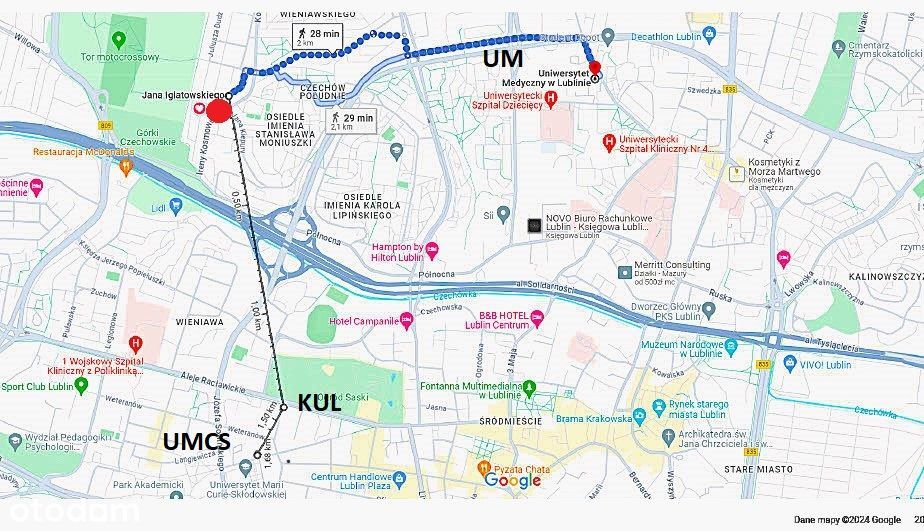 3 sypialnie NOWE – Dolny Czechów, Medyczny, KUL, UMCS