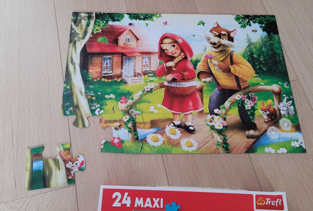 Puzzle Czerwony Kapturek 24 elementy, Trefl