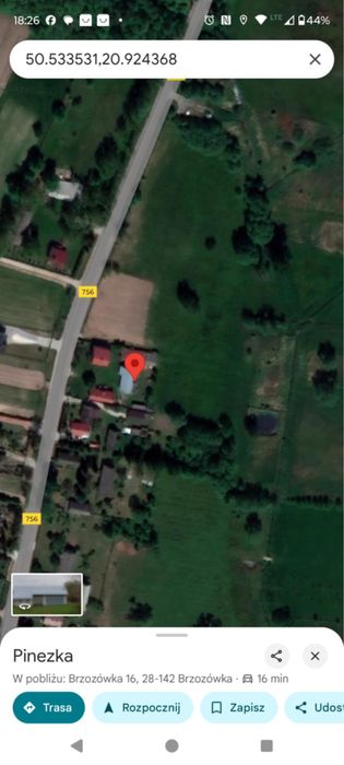 Sprzedam siedlisko blisko jeziora Chańcza