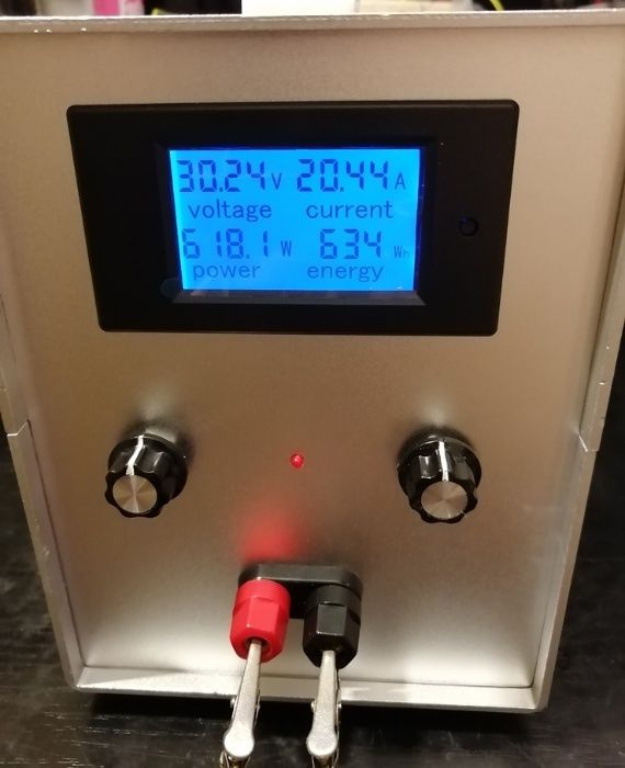 Лабораторний блок живлення 0-100V, 0-30А 3,0kW+20% на ККД 3,6kW.