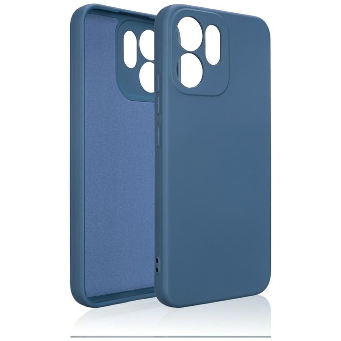 Etui do Oppo Reno 14F Silicone case obudowa pokrowiec + mikrofibra