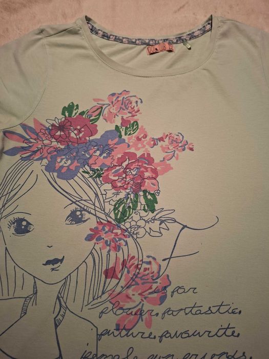 T-shirt bluzka z dziewczynką