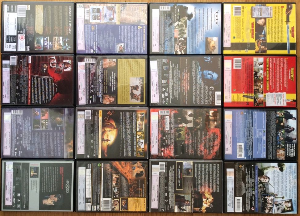 Kill Bill, Mystic River, Cape Fear, Papillon, Vertigo64551186355715121