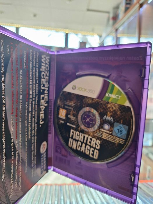 Fighters Uncaged Xbox 360, BDB, Sklep Centrum Grania
