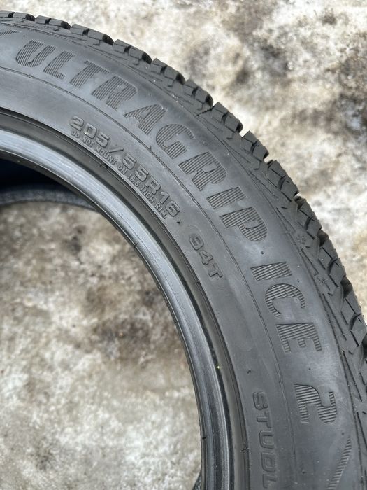 Шини 205 55 16 94T XL Goodyear UltraGrip Ice 2 пара