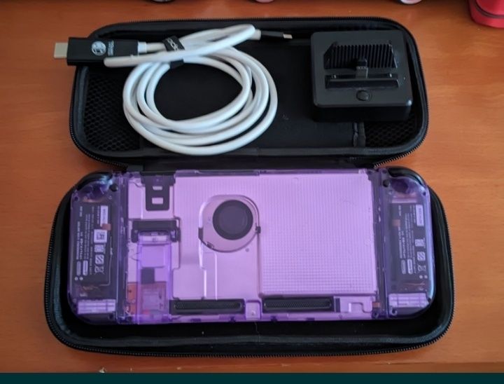 Nintendo switch v1 já desbloqueada com vários extras