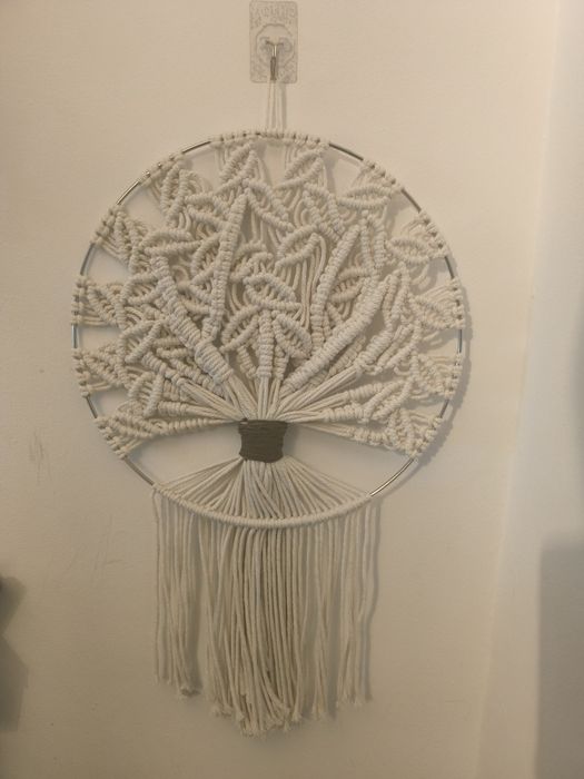 Árvore da vida em Macramé