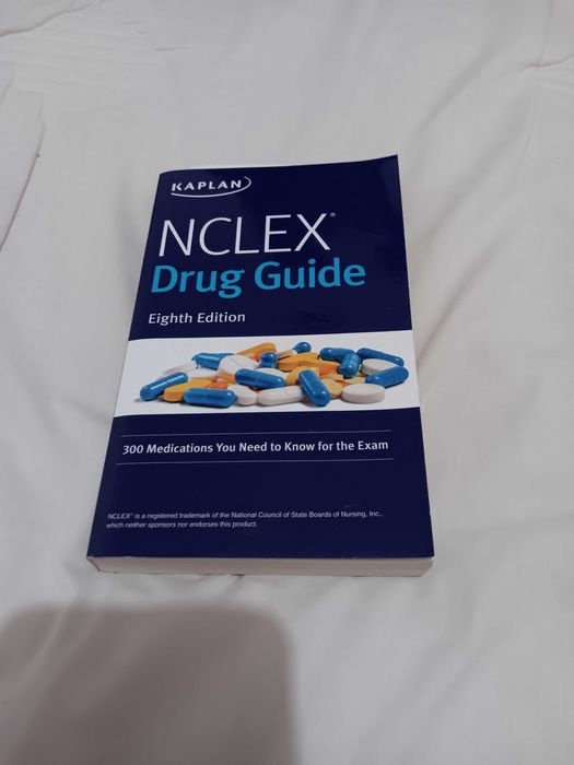 NCLEX Drug Guide" Book (8th Edition)64737763555458120
