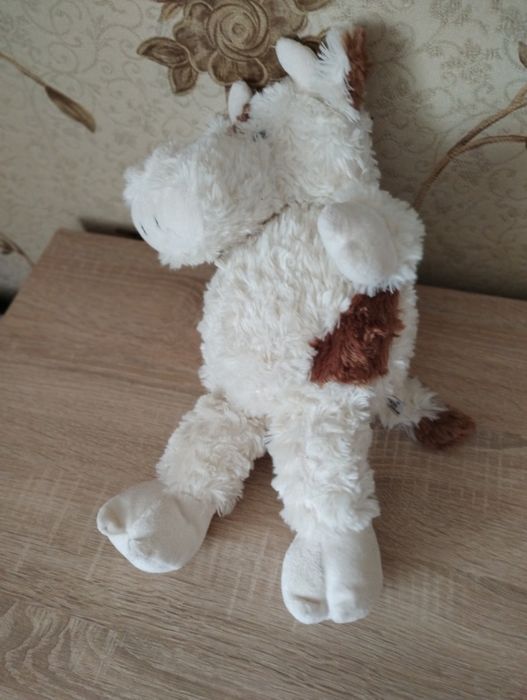 Мягкая игрушка, маленький бычок.