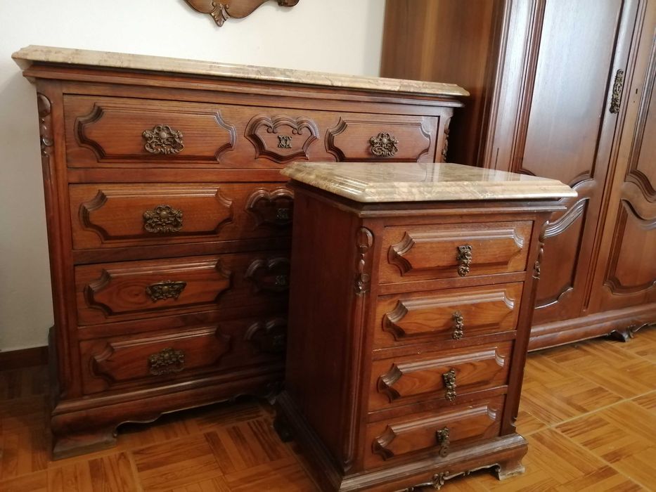 Quarto Casal Completo Castanho