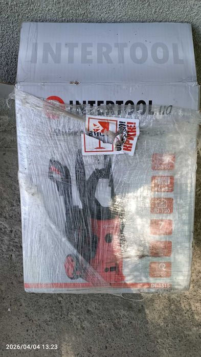 Мийка високого тиску Intertool DT-1515  потужність: 1.60 кВт, тиск: 130.00 бар