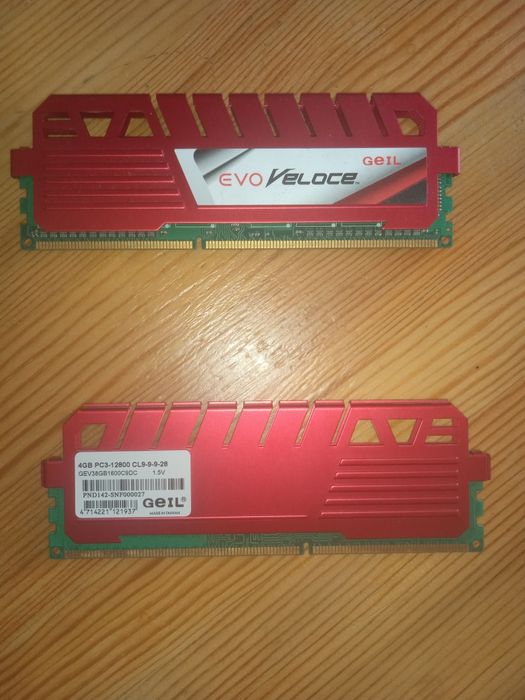Оперативна пам'ять Geil Evo Veloce 8GB (2x4Gb)