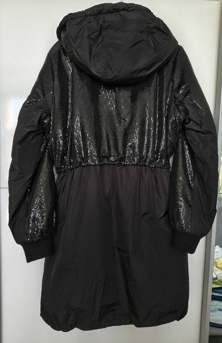 Parka Liu jo 38 M cekiny czarna