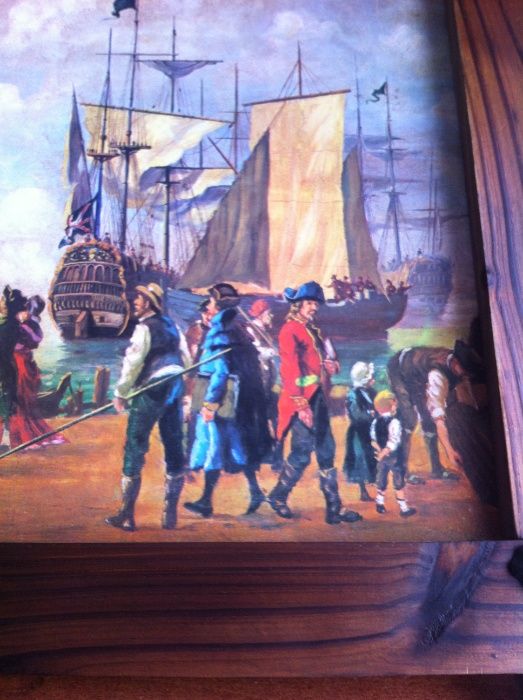 Quadros dos pintores Campoy e Bragolin e Picasso