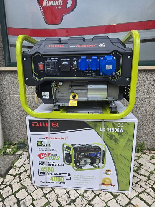 Gerador gasolina 4 tempos novo