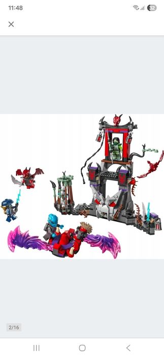 LEGO Ninjago Burzowa wioska Dragonów 71841