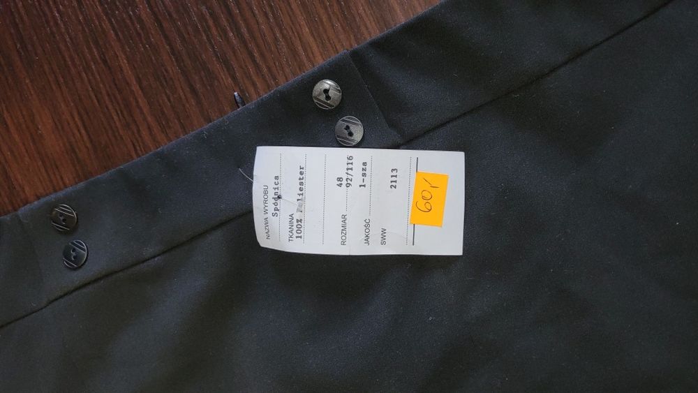 Nowa spódnica czarna rozm. 48