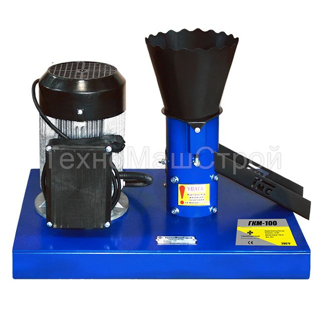 Гранулятор кормовий ГКМ-100, до 40 кг/годину, 1.5 кВт (220/380В)