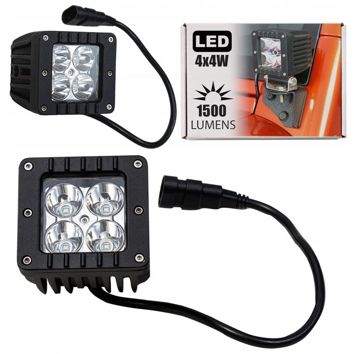 lampa robocza światło skupiające światło robocze 4 led 16w