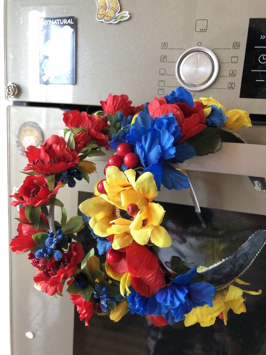 Украинские веночки ,обруч на голову