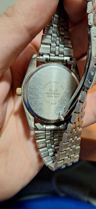 Zegarek QUARTZ Q&Q Datownik Wodo odporny