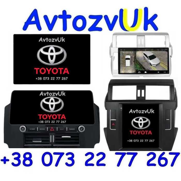 Магнітола PRADO 150 Toyota GPS USB Тойота Прадо 150 CarPlay Андроїд 16