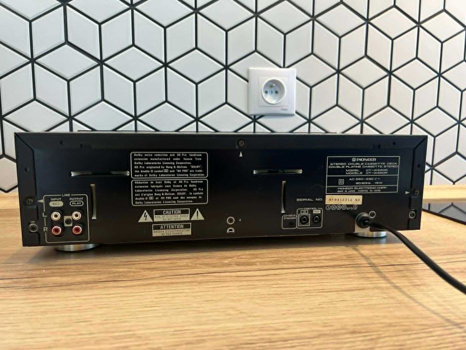 Magnetofon Pioneer CT-W620R Do Przeglądu