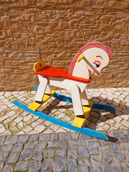 Cavalo de Baloiço Antigo - Anos 70