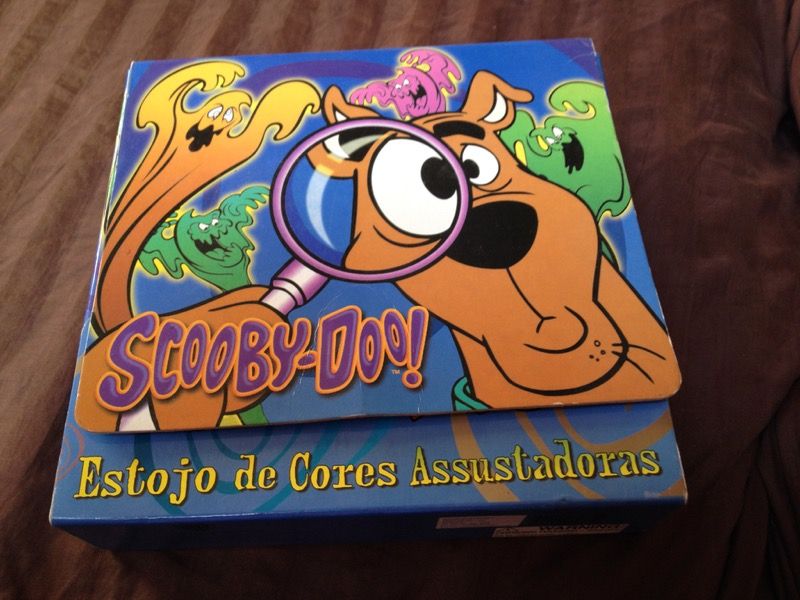 Scooby-Doo! - Caixa de Livros para Colorir