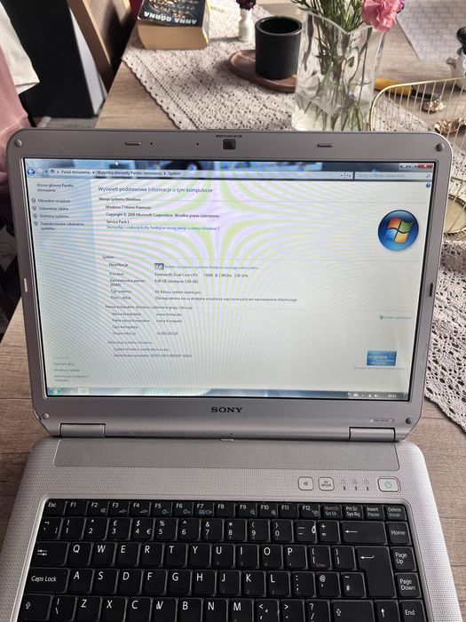 Laptop sony vaio
