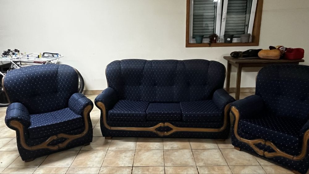 Conjunto de 3 sofás
