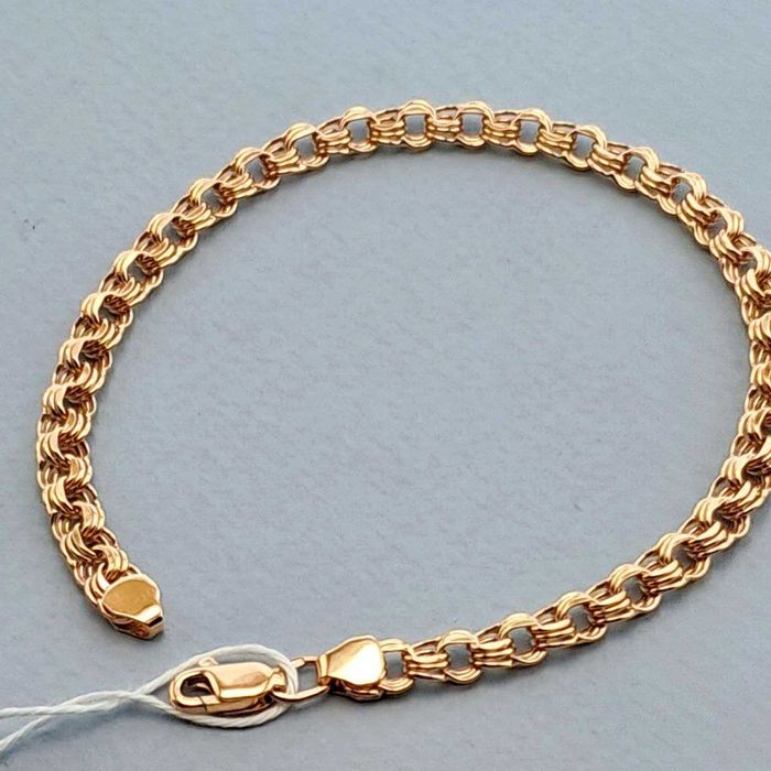 ‼Золотий браслет 4,23 гр  20 см Золотой браслет