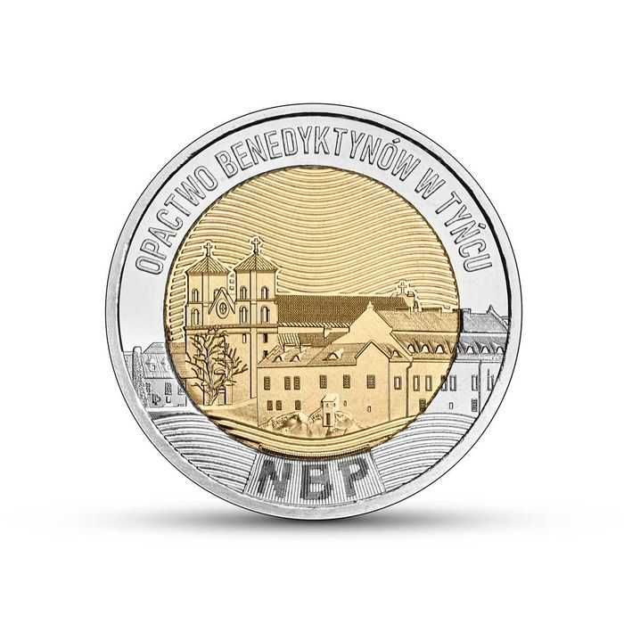 5 zł Opactwo Benedyktynów w Tyńcu  10 szt.