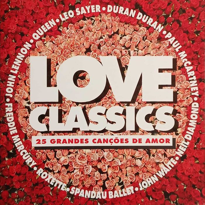 Love Classics - 25 Grandes Canções De Amor - CD DUPLO Muito Bom Estado