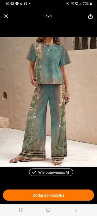 Komplet damski rozm M