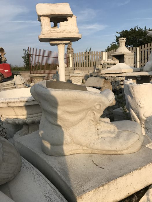 Bucik betonowy doniczka