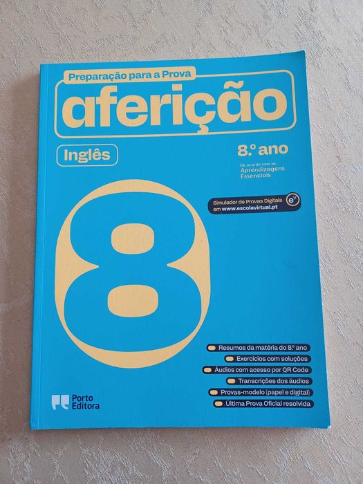 Preparação para a Prova de Aferição - Inglês - 8.º Ano (NOVA)